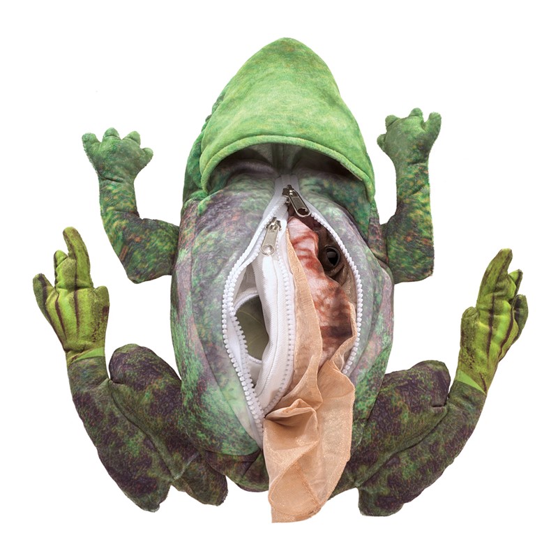Folkmanis Handpuppe Metamorphose Frosch - Produktbild 4
