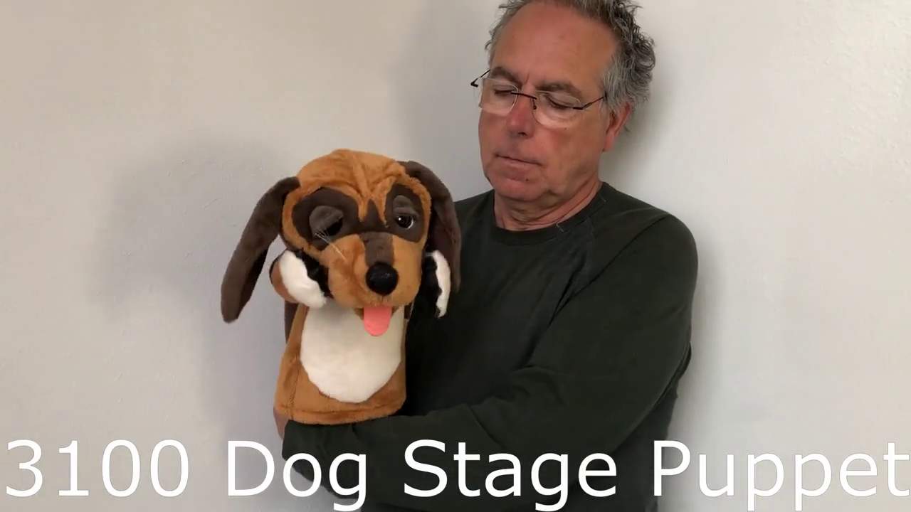 Video 2: Folkmanis Dog Hand Puppet (Stage Puppet)