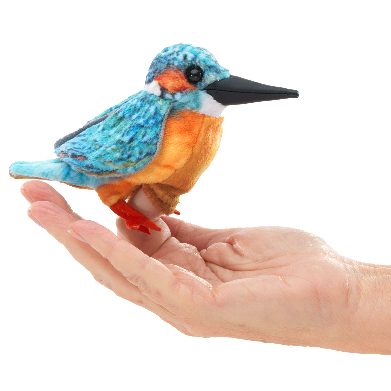 Folkmanis Fingerpuppe mini Eisvogel