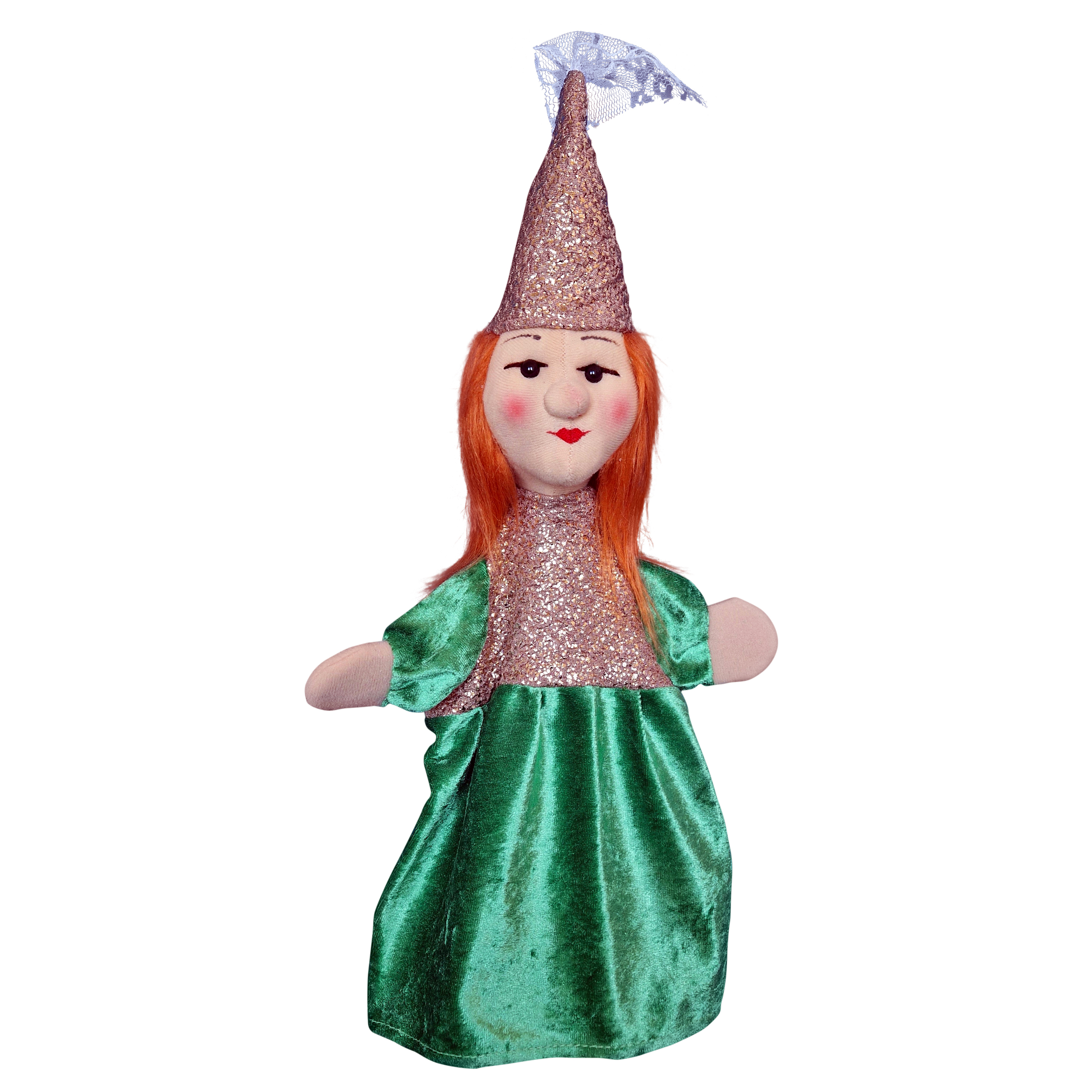Kasperlepuppe Burgfräulein - Kersa Classic Handpuppe Kasperlepuppe Burgfräulein - Handpuppe fürs Kasperletheater | Kersa Classic
