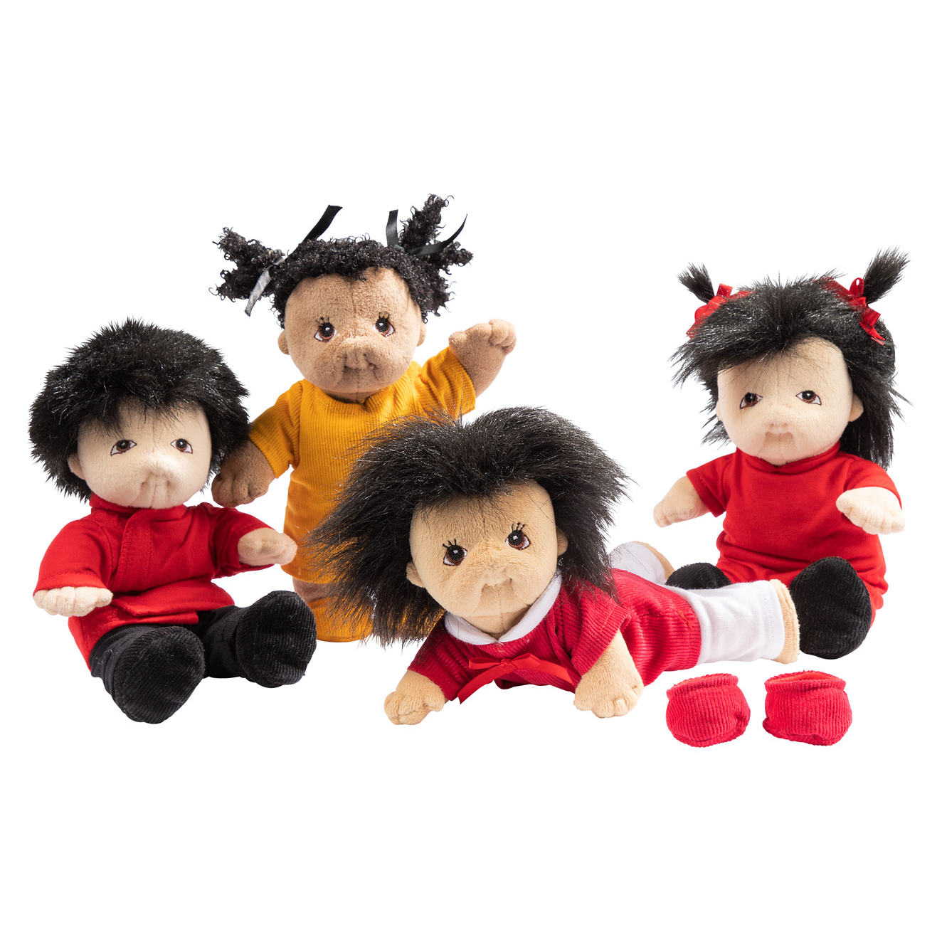 Joyk dolls - bendable dolls set best friends