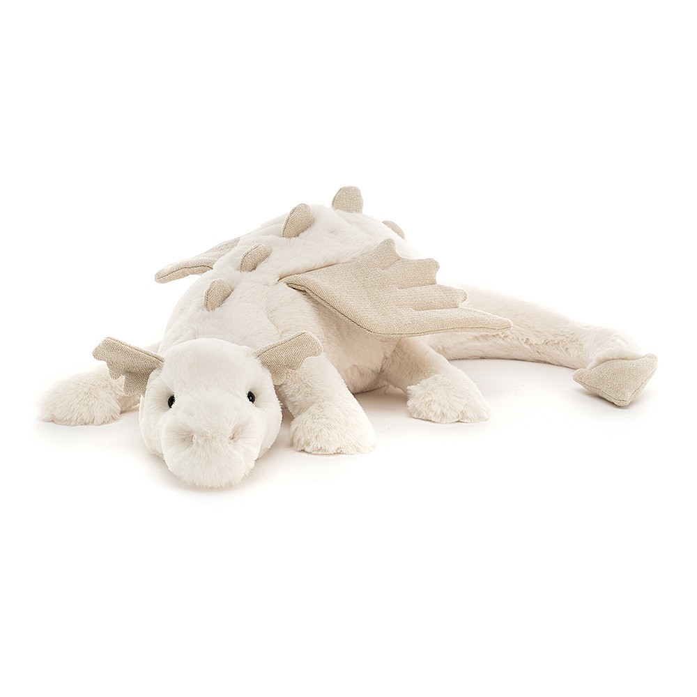 Schneedrache - Jellycat Plüschfigur Snow Dragon Large