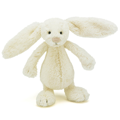 Bashful cream bunny Little - cuddly toy from Jellycat