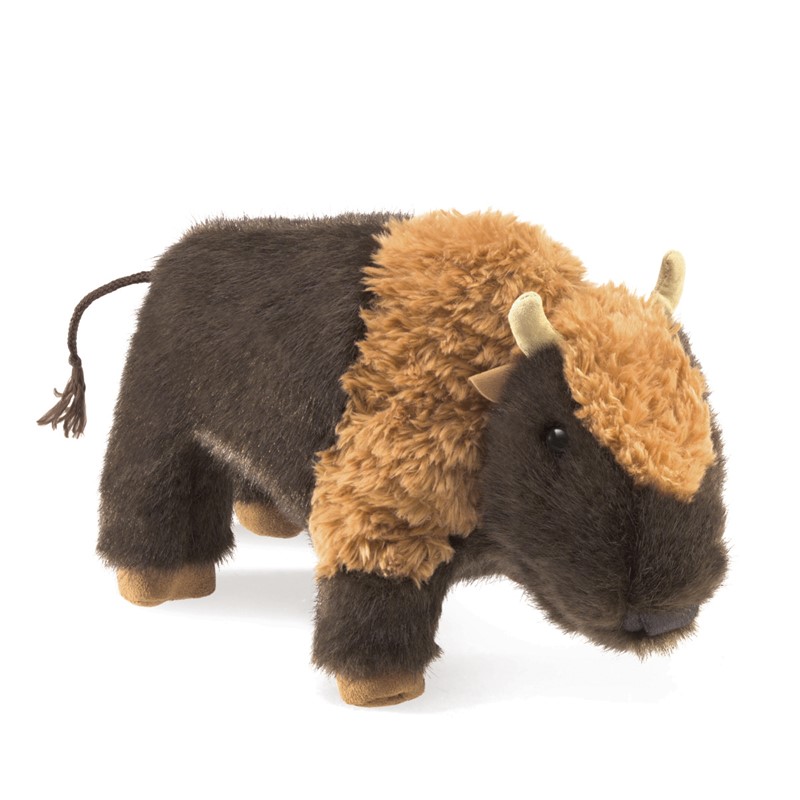 Folkmanis Handpuppe kleines Bison