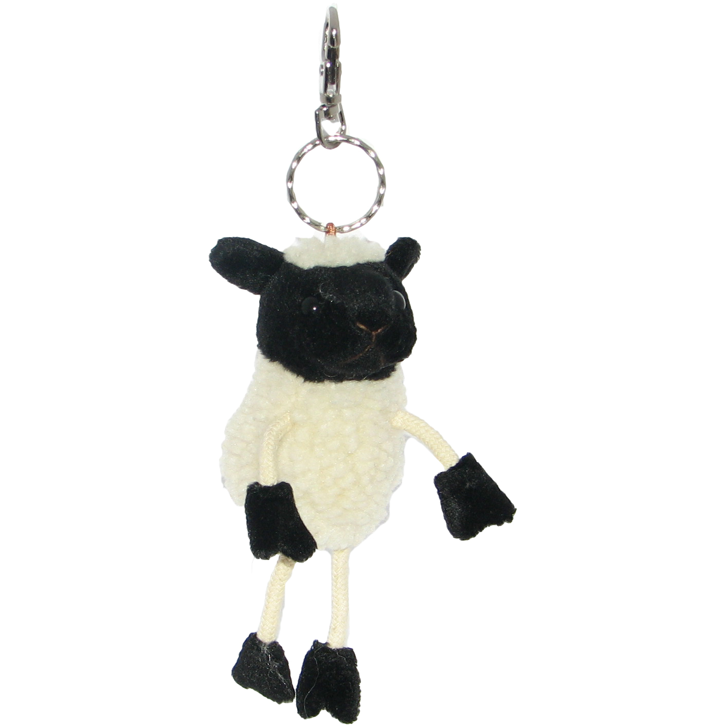 Sheep - finger puppet key ring - Puppet Company