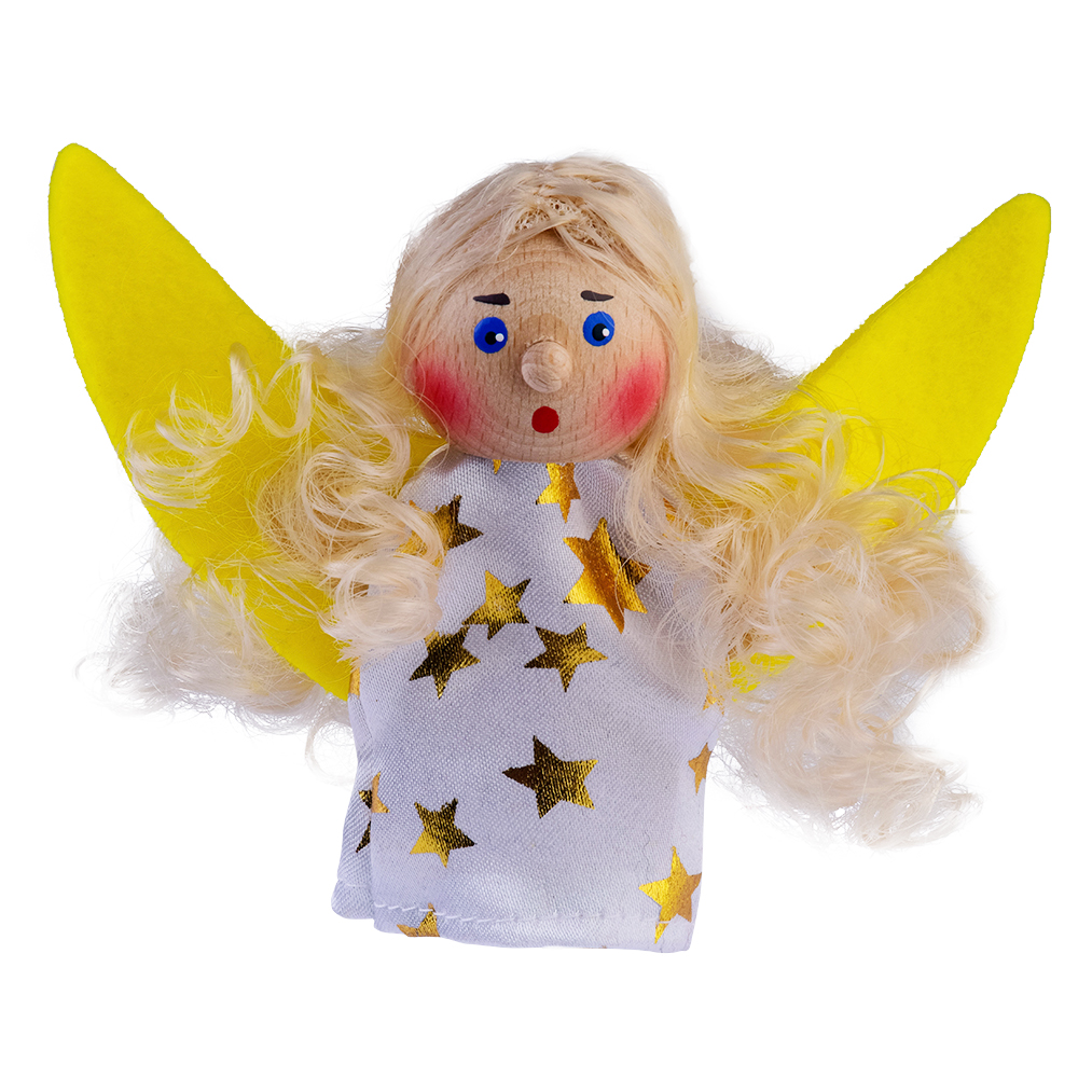 Finger puppet guardian angel - KERSA Fipu