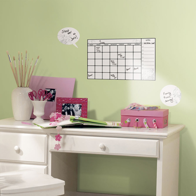 Dry Erase Calendar Wall Decals - RoomMates for KiDS