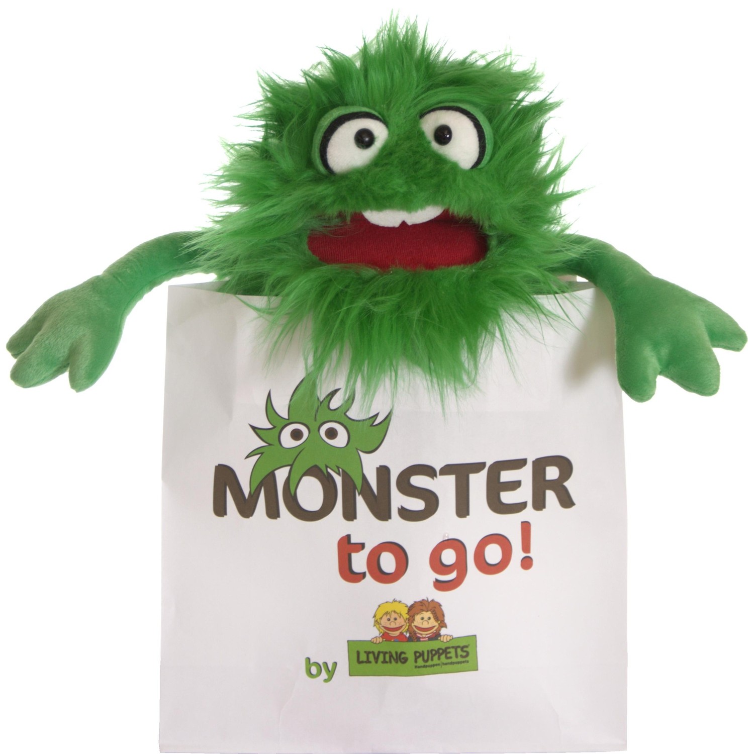 Living Puppets Handpuppe Schlick - Monster to go! – weitere Ansicht