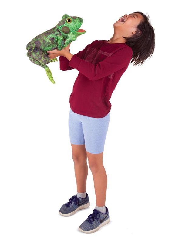 Folkmanis Handpuppe Metamorphose Frosch - Produktbild 5