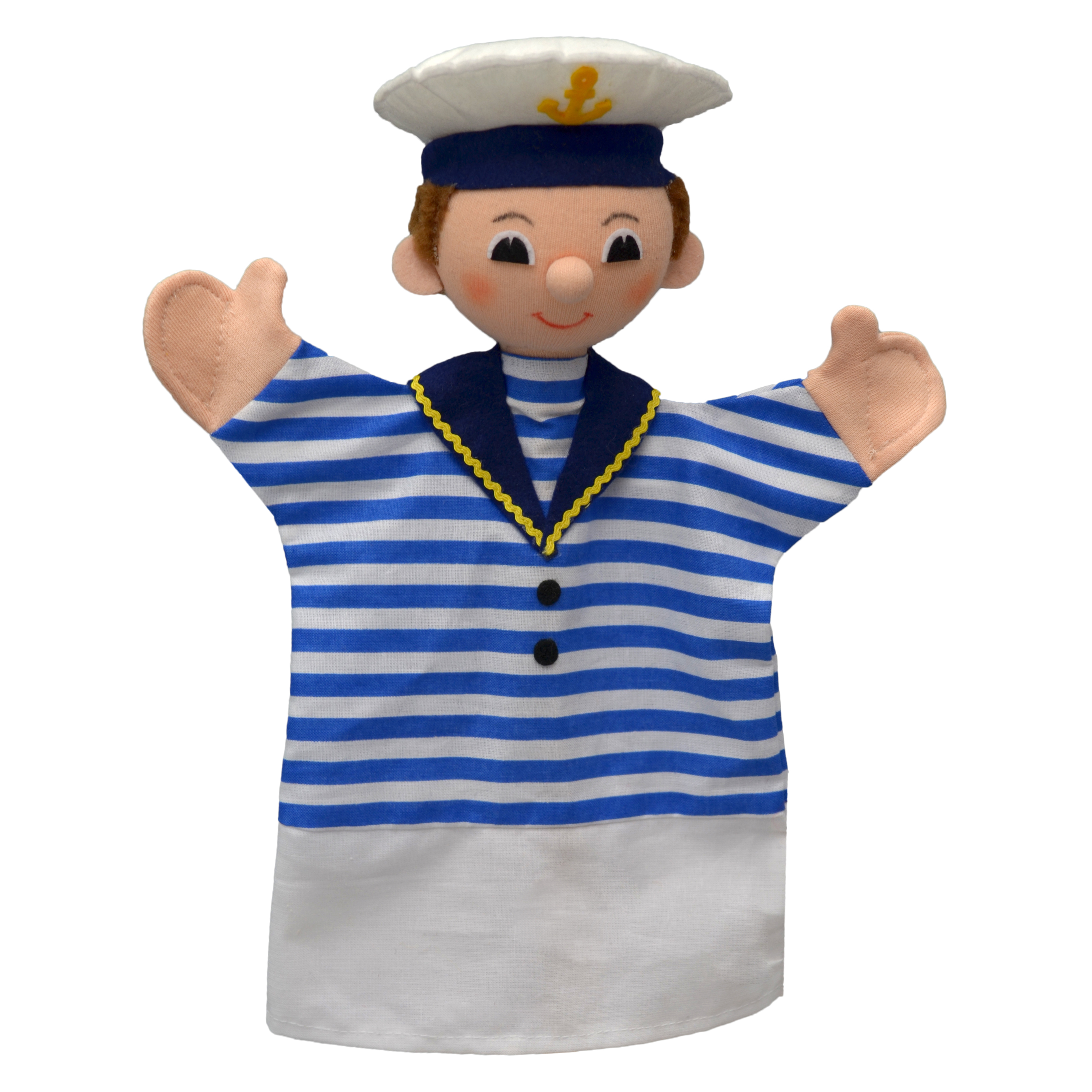 Punch and Judy Hand Puppet Sailor - munabo Punch and Judy Sailor Hand Puppet for Puppet Theatre | munabo