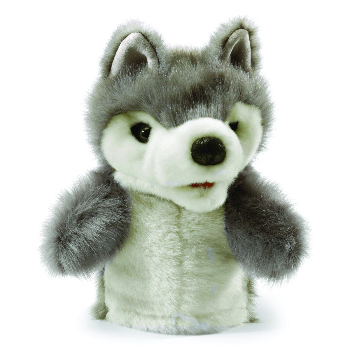 Folkmanis Handpuppe kleiner Wolf (kleine Stage Puppet)