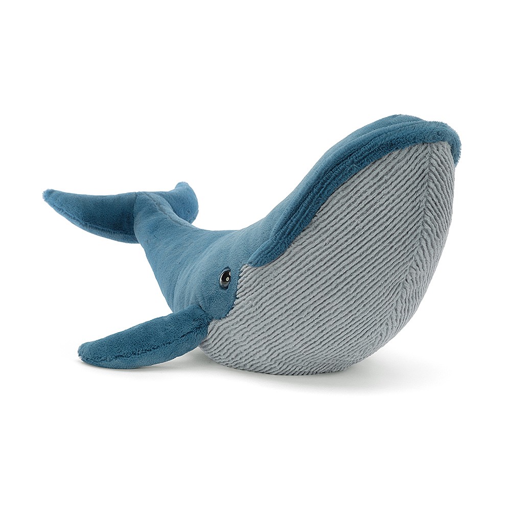 Gilbert The Great Blue Whale - cuddly toy from Jellycat
