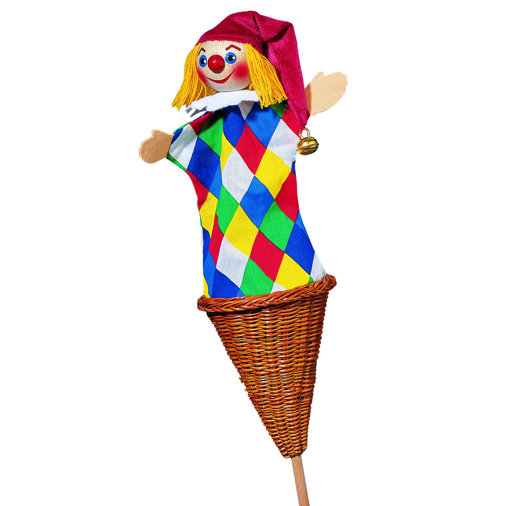 Punch - Korbi - pop-up puppet by KERSA