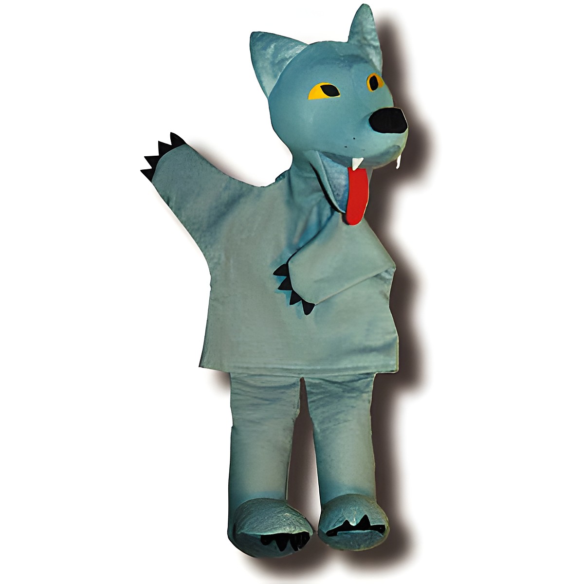 Kasperlepuppe Wolf Handpuppe - munabo