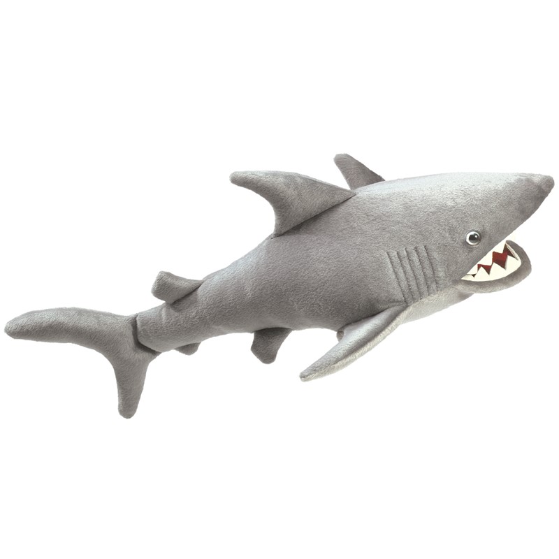 Folkmanis hand puppet shark