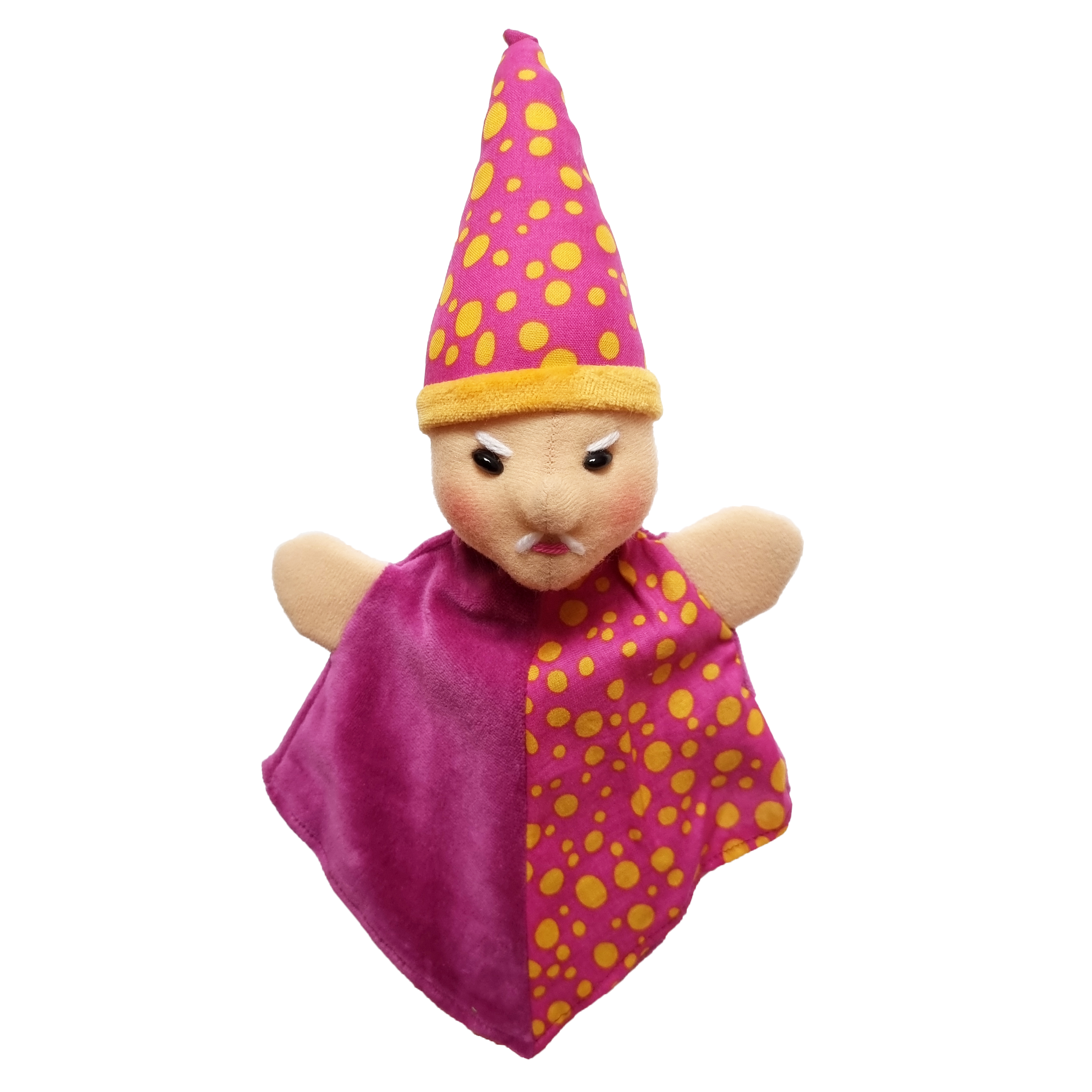 Kasperlepuppe Zauberer - Handpuppe fürs Kasperletheater | Kersa Kalli Schmusehandpuppe