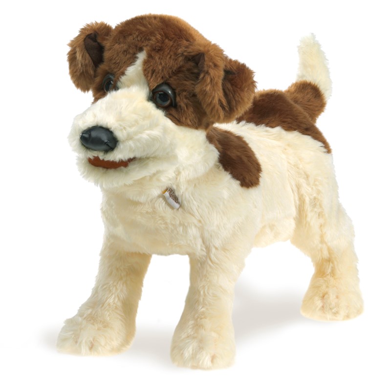 Folkmanis Handpuppe Jack Russell Terrier