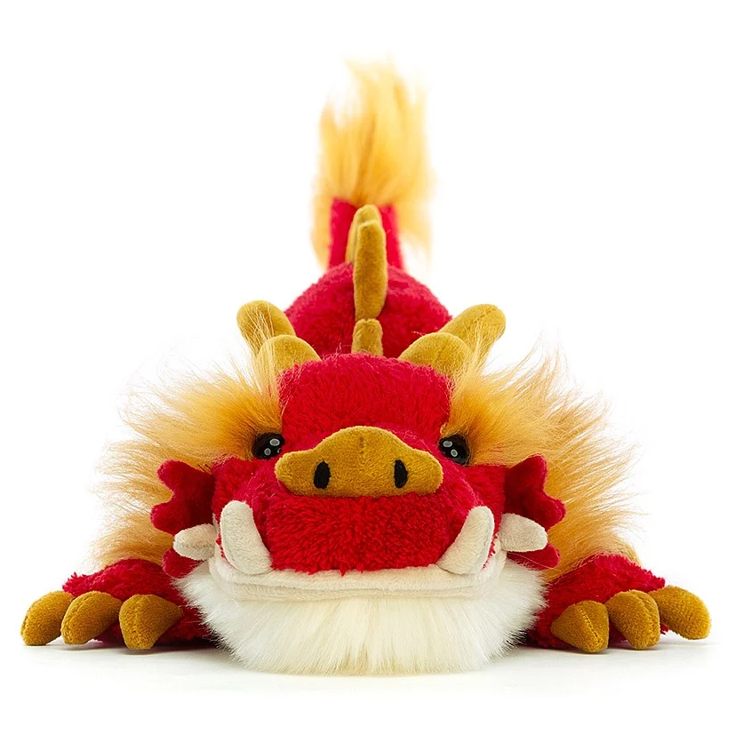 Jellycat Cuddly Toy Dragon - Festival Dragon (Plush Toy) Jellycat Cuddly Toy Dragon - Festival Dragon (Plush Toy) - Produktbild 4