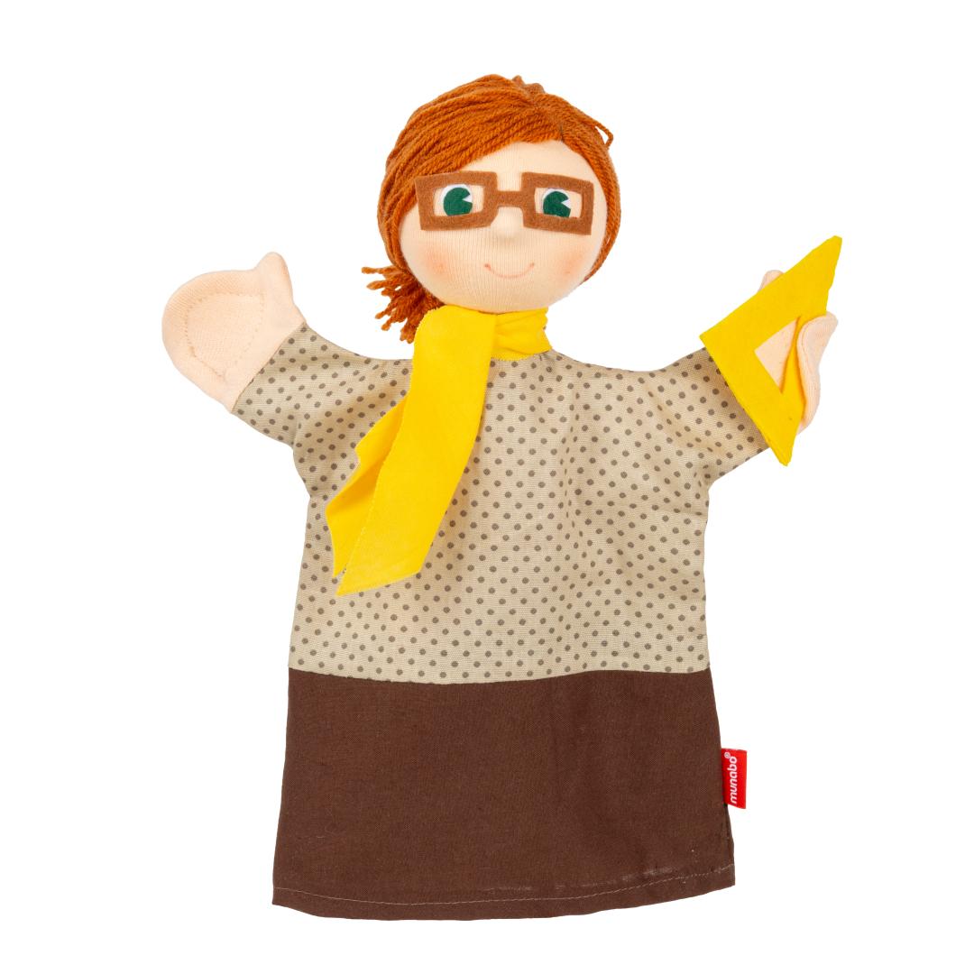Kasperlepuppe Lehrerin - munabo Handpuppe Kasperlepuppe Lehrerin – Handpuppe von munabo für Bühne & Schule