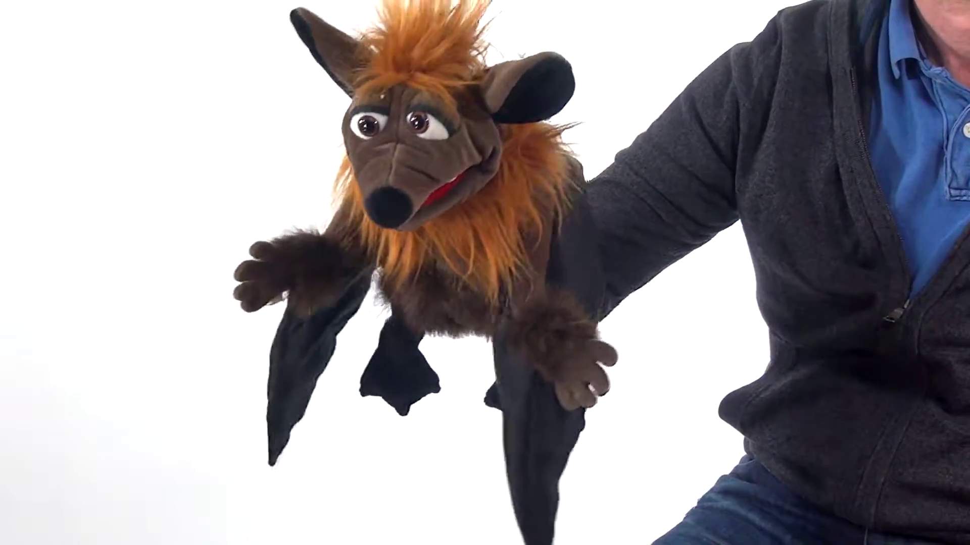 Video 2: Living Puppets Handpuppe Gaston die Fledermaus