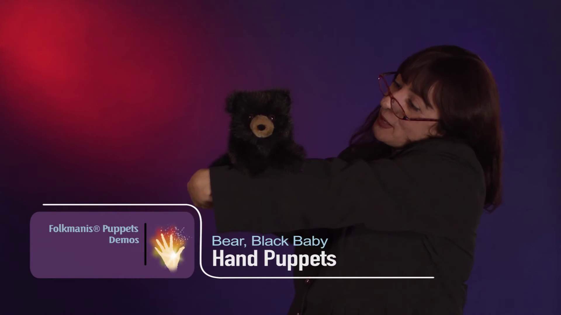 Video 1: Folkmanis Handpuppe kleiner Schwarzbär