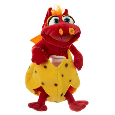 Living Puppets hand puppet Ottilie the dragon in the egg