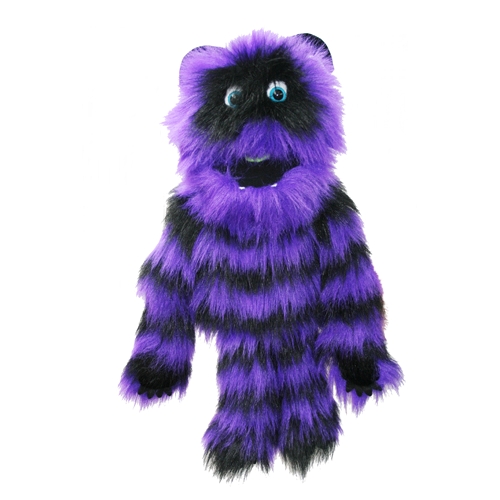 Monster hand puppet purple/black - Puppet Company