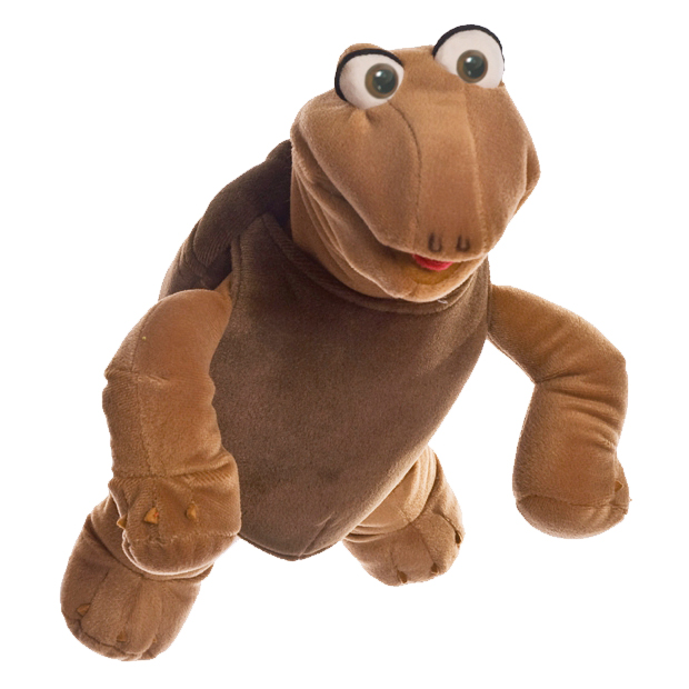 Living Puppets Handpuppe kleiner Sammy die Schildkröte Living Puppets Handpuppe kleiner Sammy die Schildkröte