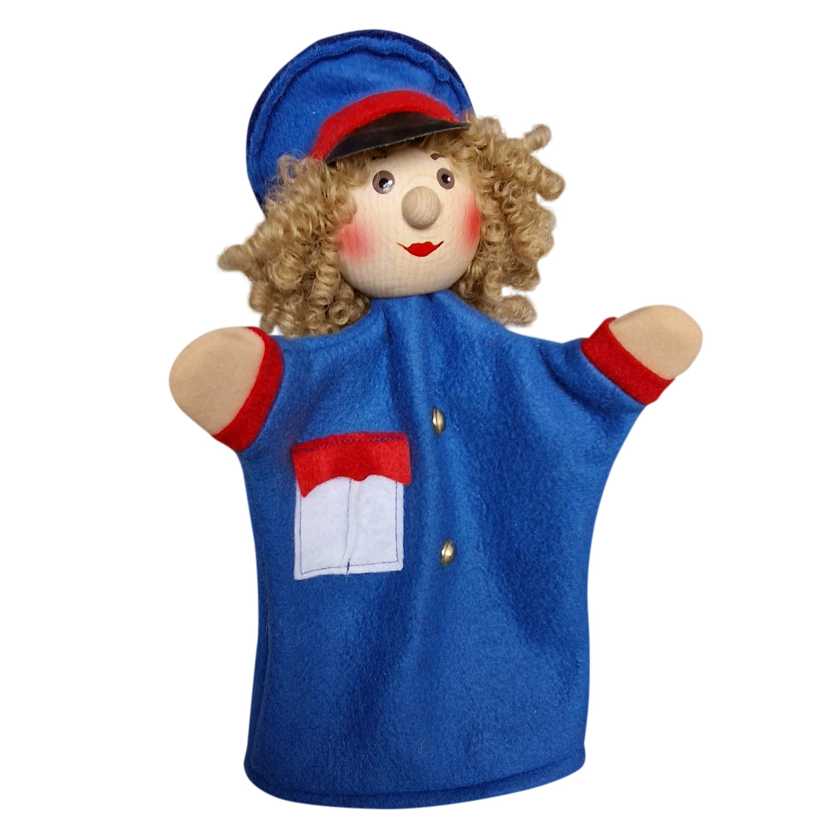 Hand puppet train conductor - KERSA Beni