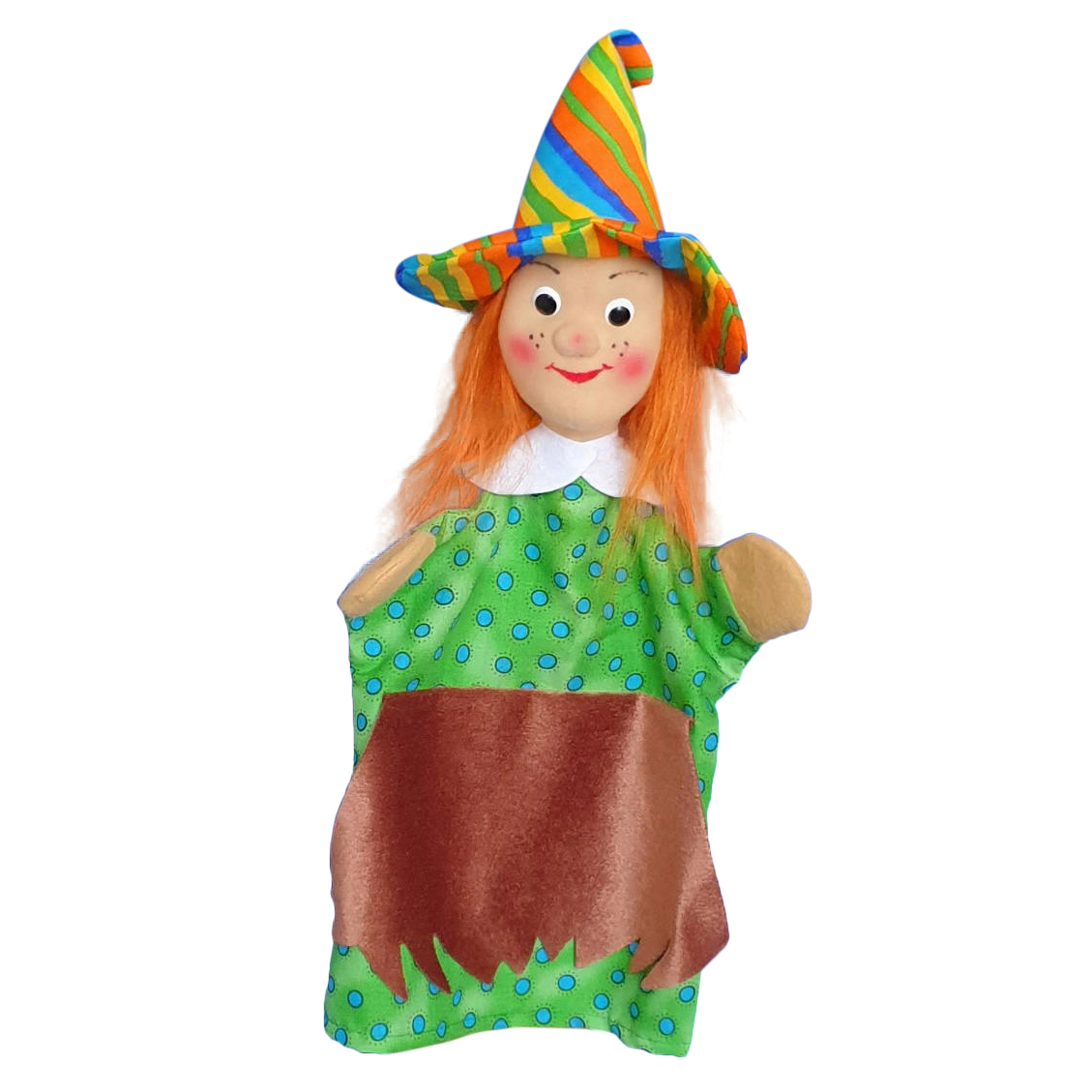 Hand puppet witch Lilo, nice - KERSA classic