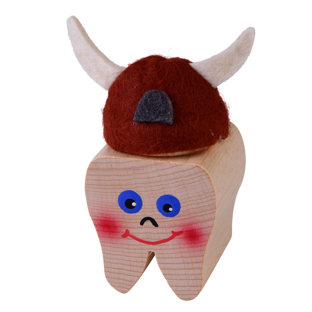 Wooden box for milk tooth - viking Snorre by KERSA