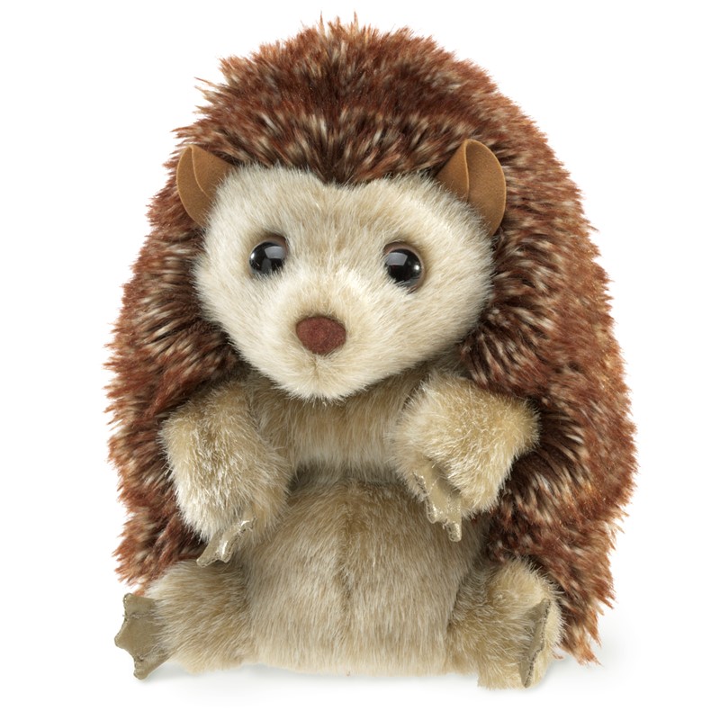 Folkmanis hand puppet hedgehog