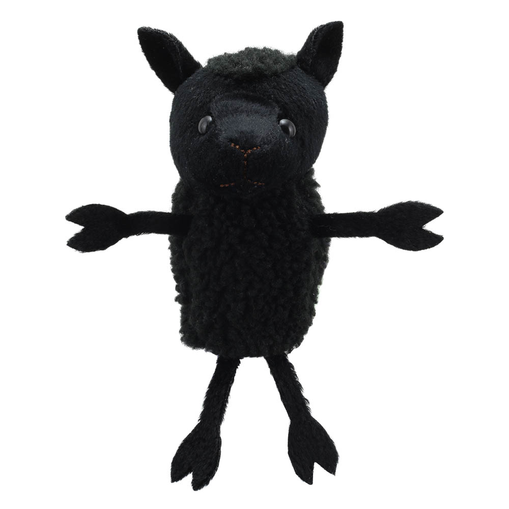Fingerpuppe schwarzes Schaf - Puppet Company
