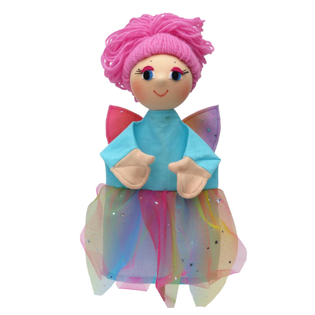 Punch and Judy Hand Puppet Fairy Lili - munabo Punch and Judy Fairy Lili Hand Puppet for Puppet Theatre | munabo