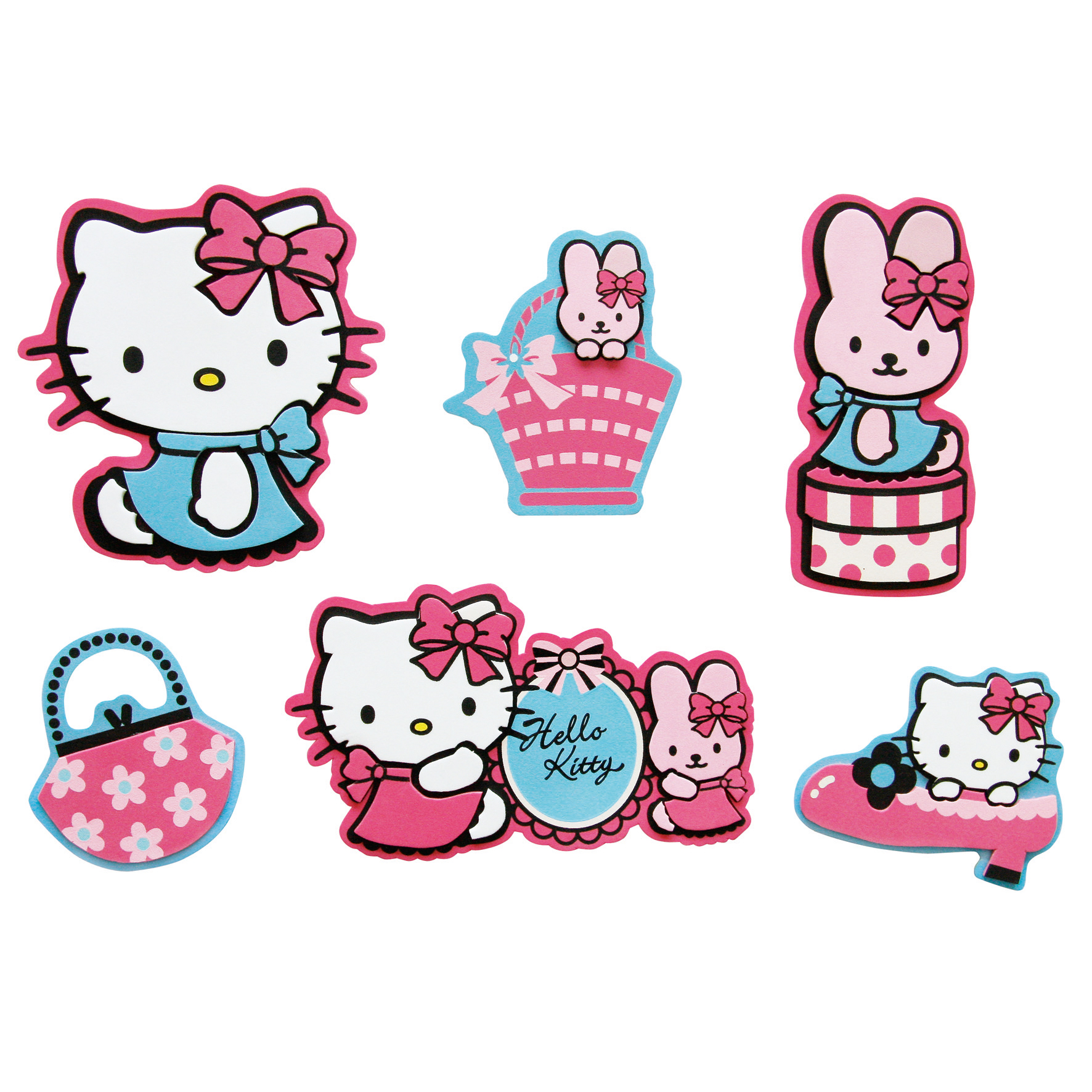 Hello Kitty mini Wanddekoration - Decofun