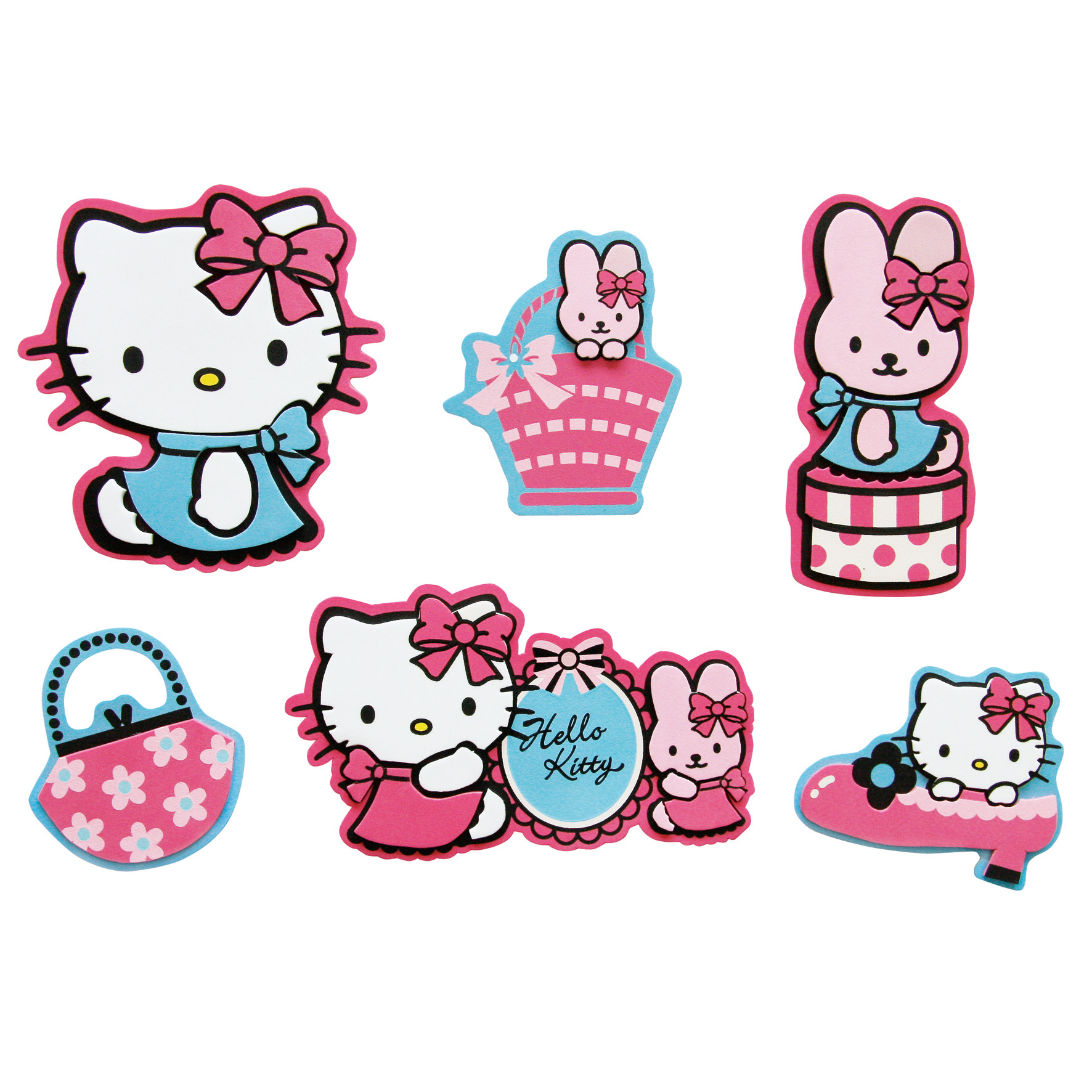 Hello Kitty mini foam elements - Decofun Hello Kitty mini foam elements - Decofun
