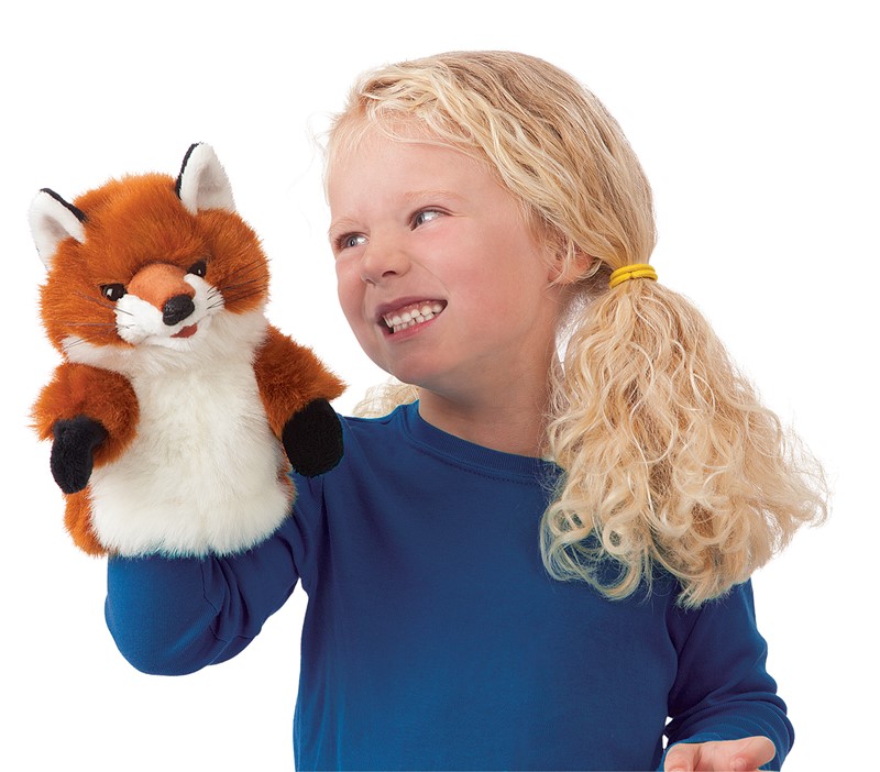 Folkmanis Handpuppe Kleiner Fuchs (kleine Stage Puppet) Folkmanis Handpuppe Kleiner Fuchs (kleine Stage Puppet) - Produktbild 3