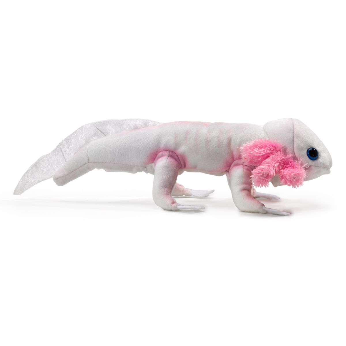 Folkmanis Large Axolotl, White Finger Puppet Folkmanis Large Axolotl, White Finger Puppet - Produktbild 3