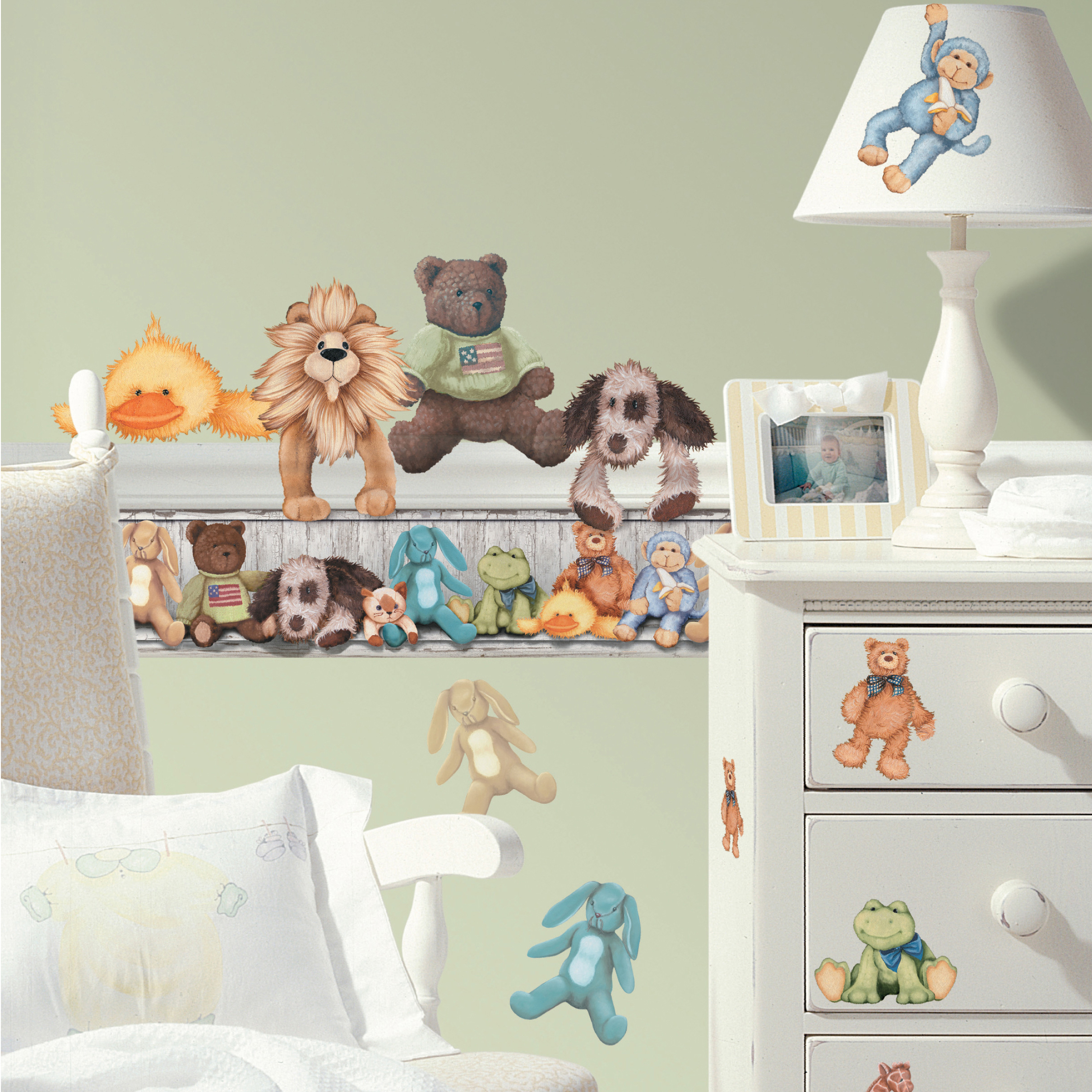 Cuddle Buddies Bordüre - RoomMates for KiDS Cuddle Buddies Bordüre - RoomMates for KiDS