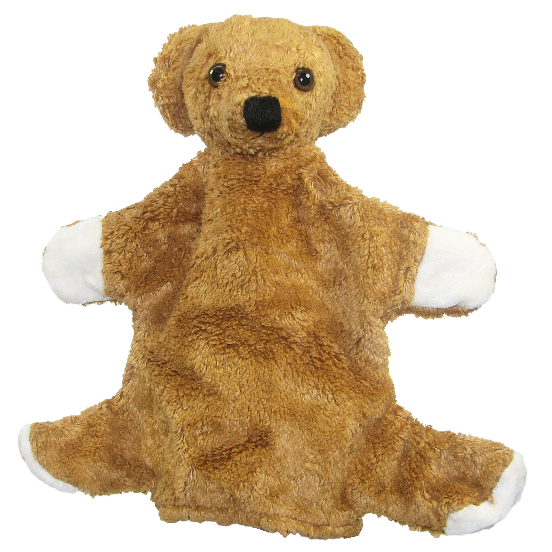 Handpuppe Bär braun - aus Naturmaterial - von Kallisto Handpuppe Bär braun - aus Naturmaterial - von Kallisto - Produktbild 2