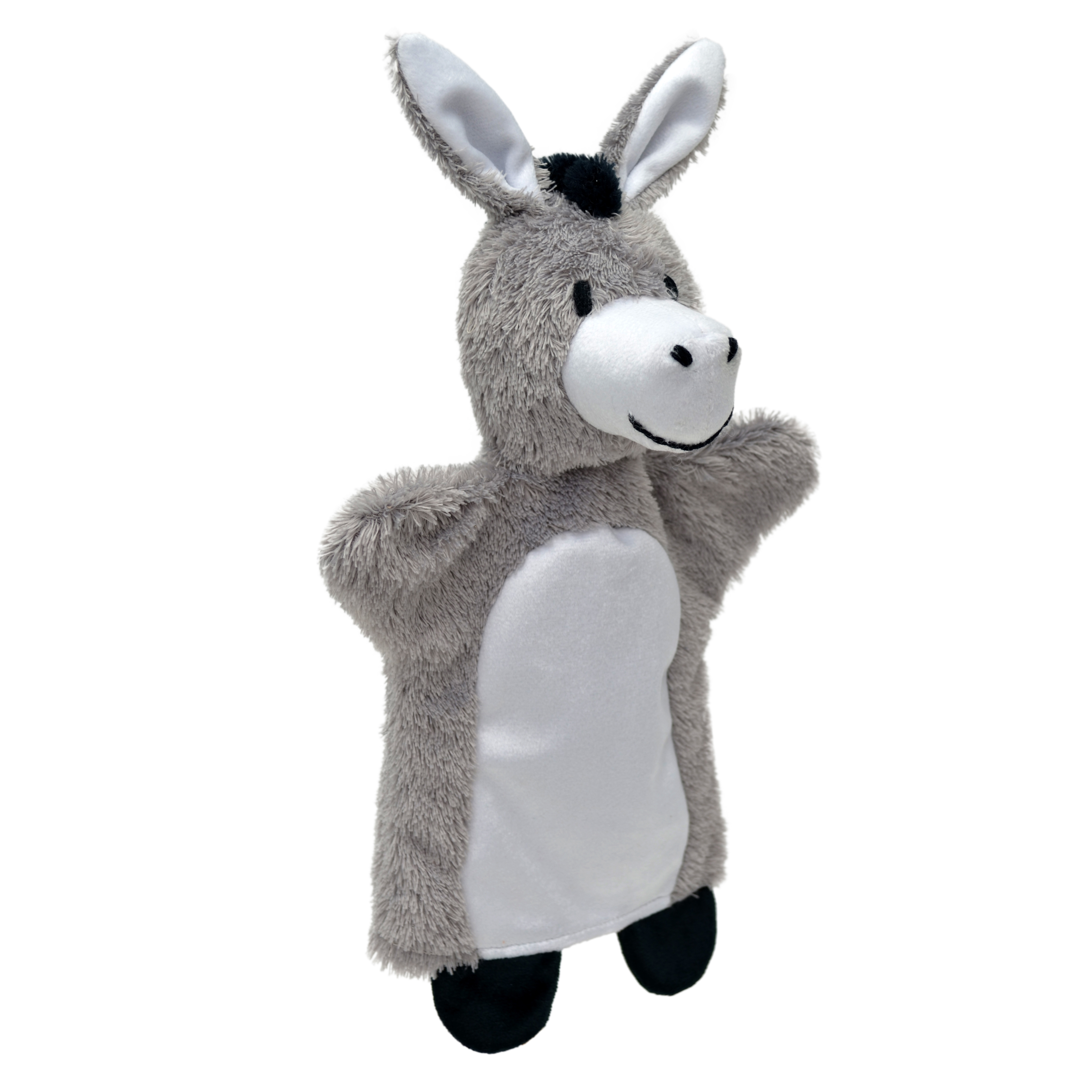 Hand puppet donkey - Czech handicraft