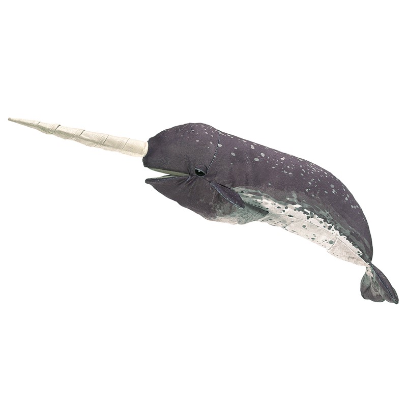 Folkmanis Narwhal Hand Puppet Folkmanis Narwhal Hand Puppet - Produktbild 3
