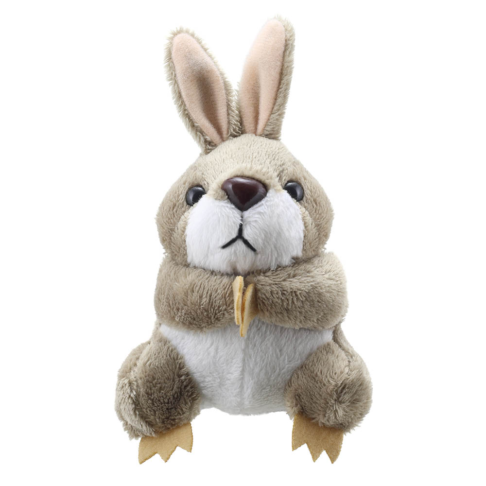 Finger puppet grey rabbit - Puppet Company