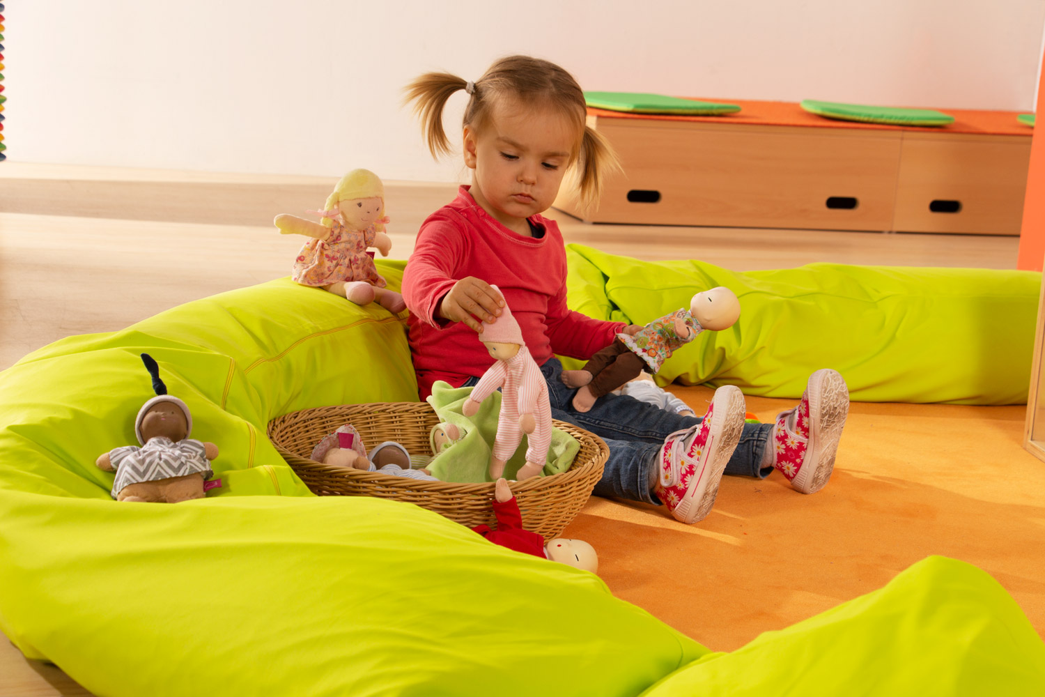Joyk dolls set - treasure basket Joyk dolls set - treasure basket - Produktbild 2