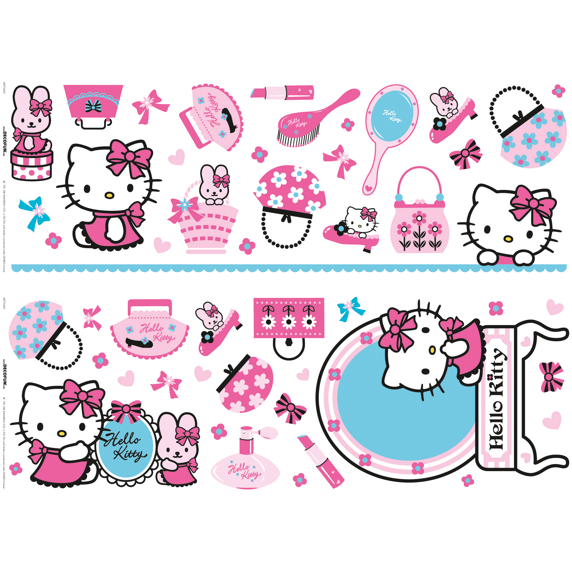 Hello Kitty appliques - Decofun Hello Kitty appliques - Decofun