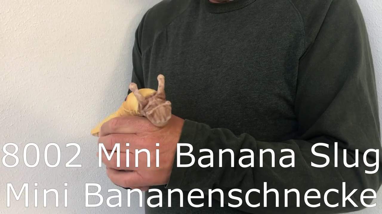 Video 2: Folkmanis Fingerpuppe mini Bananenschnecke