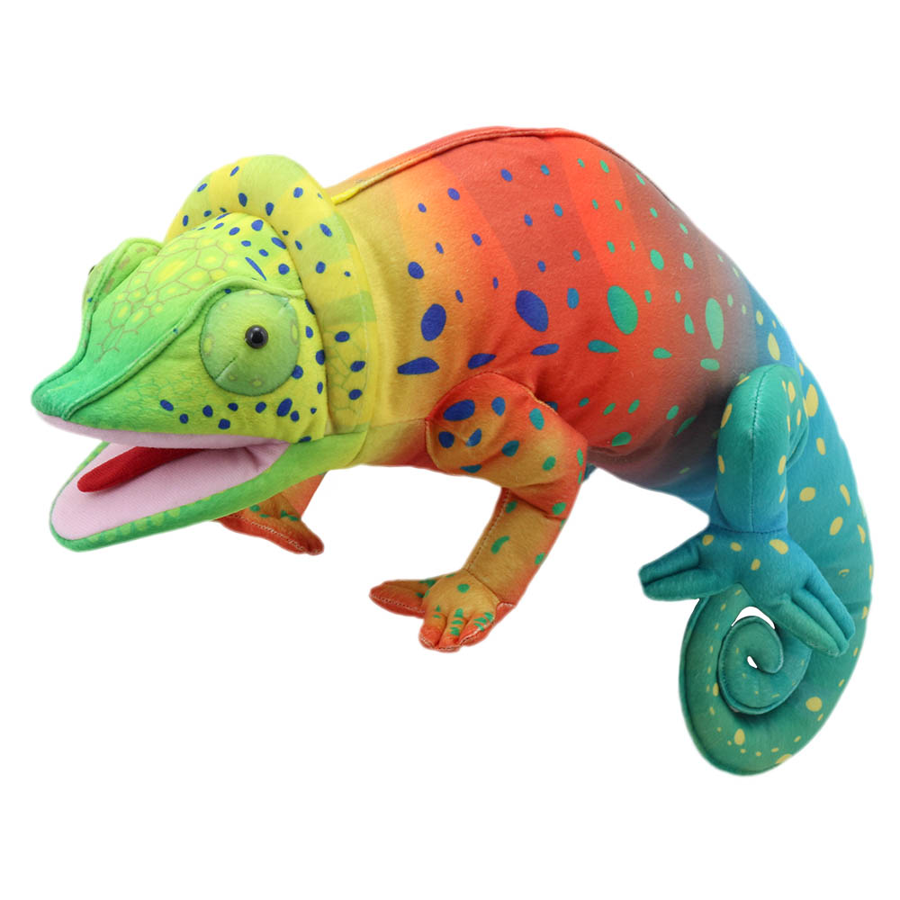 Hand puppet large chameleon - Puppet Company