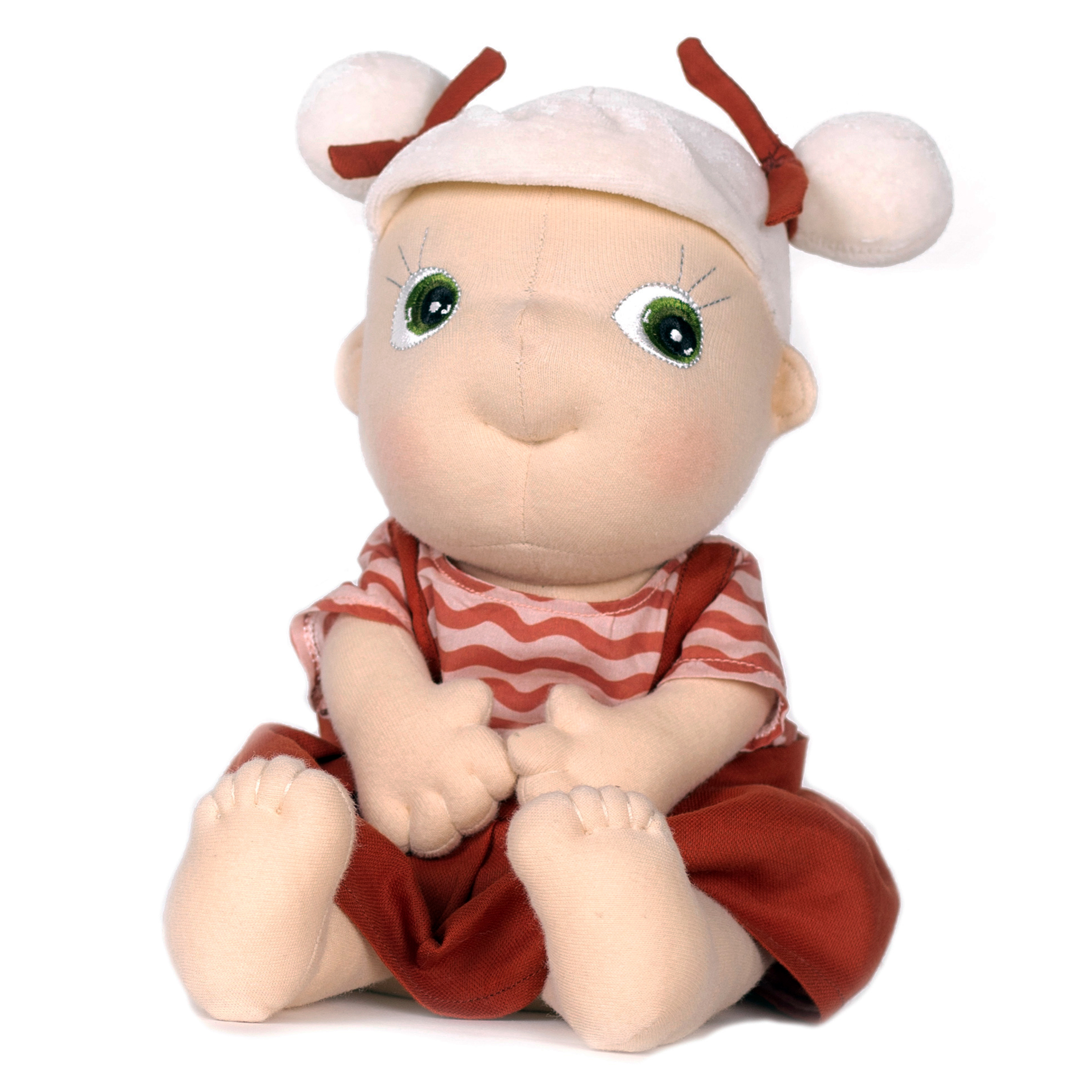 Tummies doll Sol with warming cushion by Rubens Barn