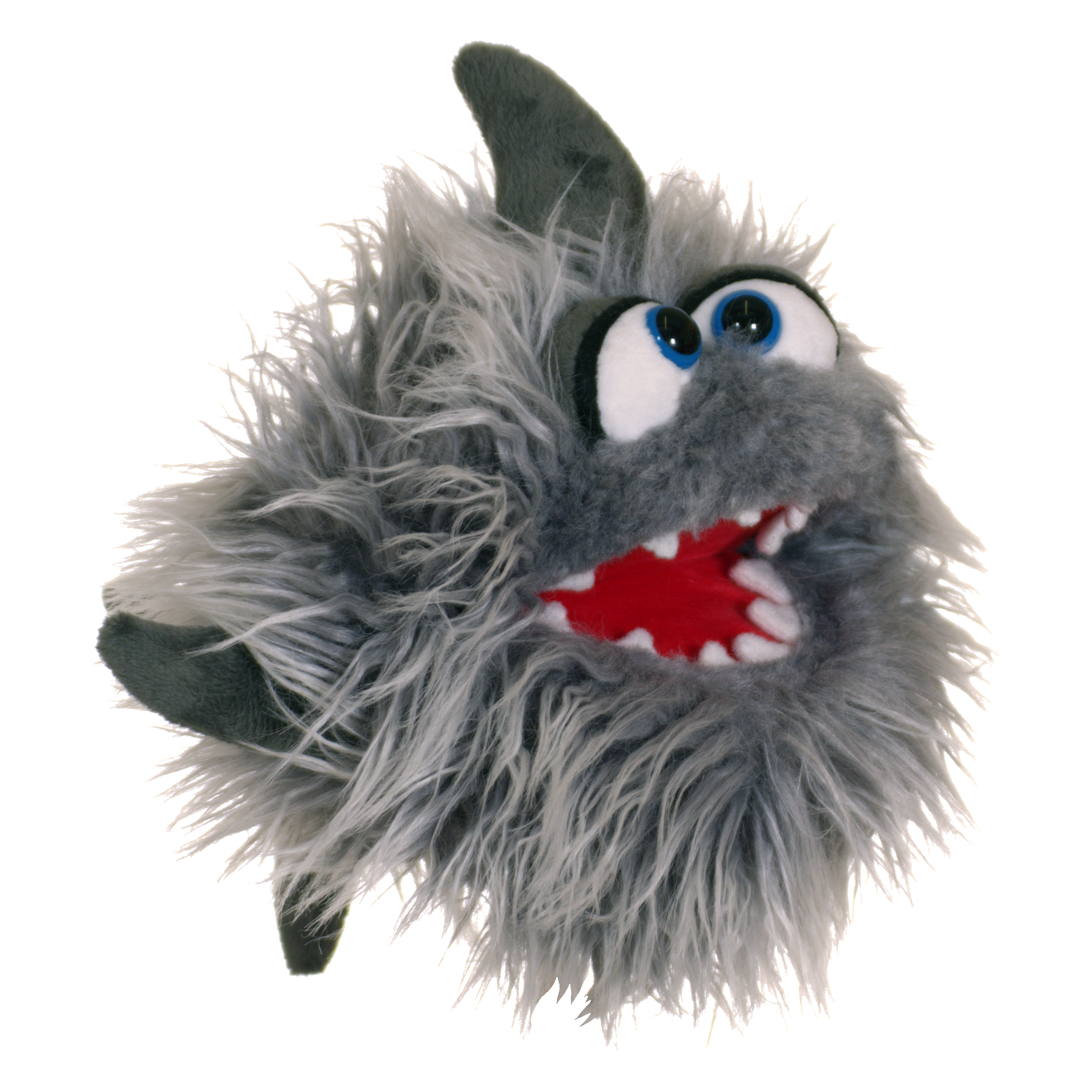 Living Puppets Handpuppe Hai Hainer frontal mit aufgerissenem Zackenmaul