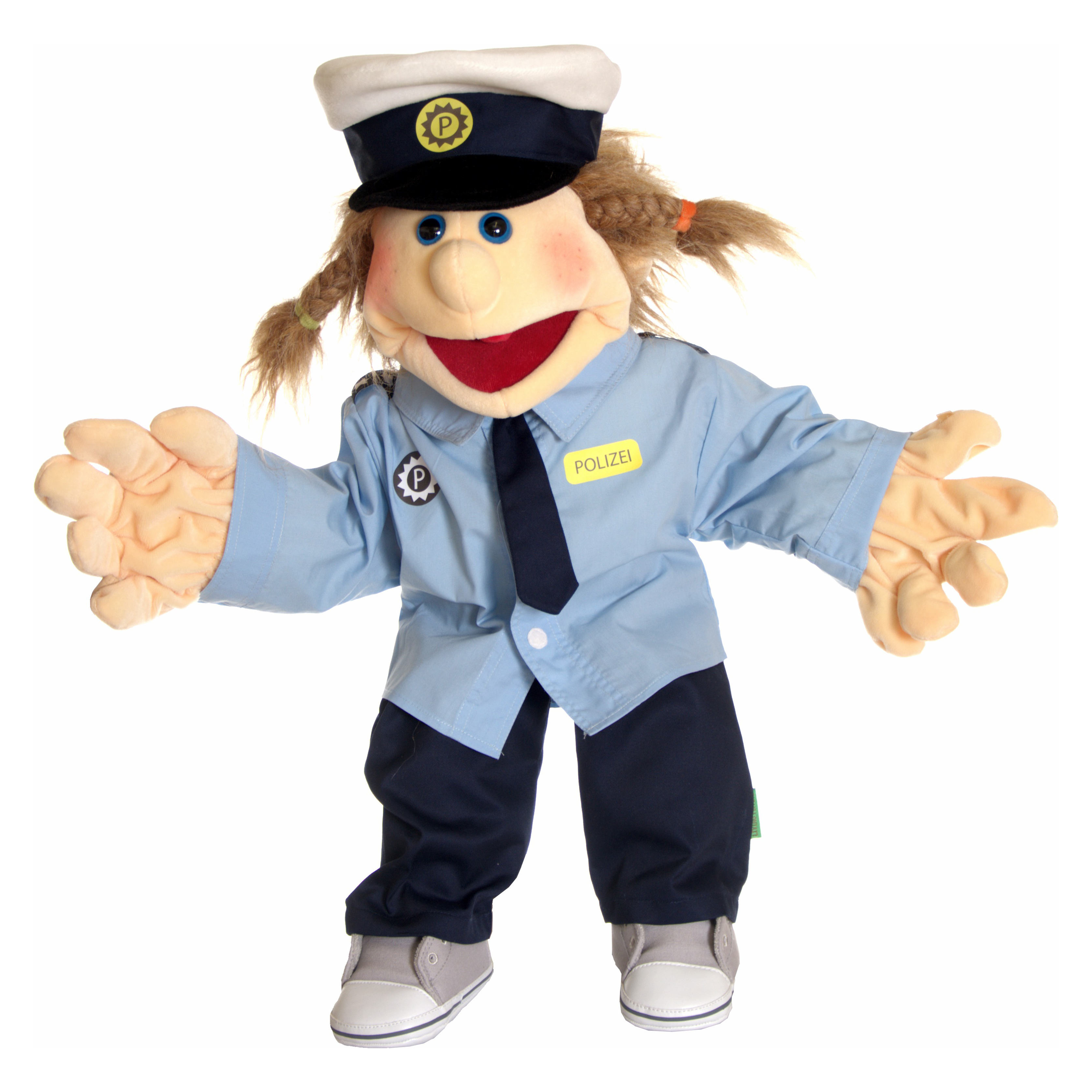 Living Puppets Polizei Kleidungsset 3-teilig (für Handpuppen 65 cm)
